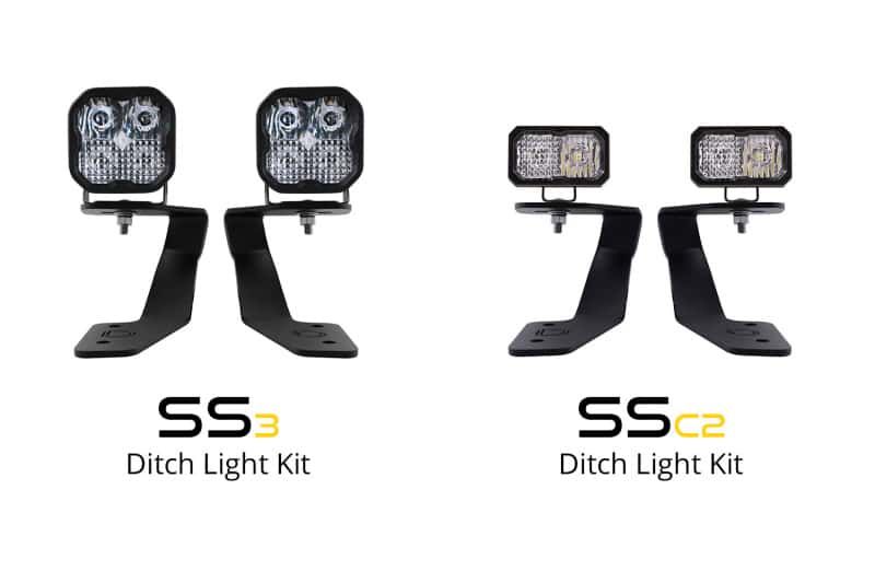 Diode Dynamics — Diode Dynamics 18-21 Subaru Crosstrek Stage Series 2in LED Ditch Light Kit - Yellow Pro Combo - view 7