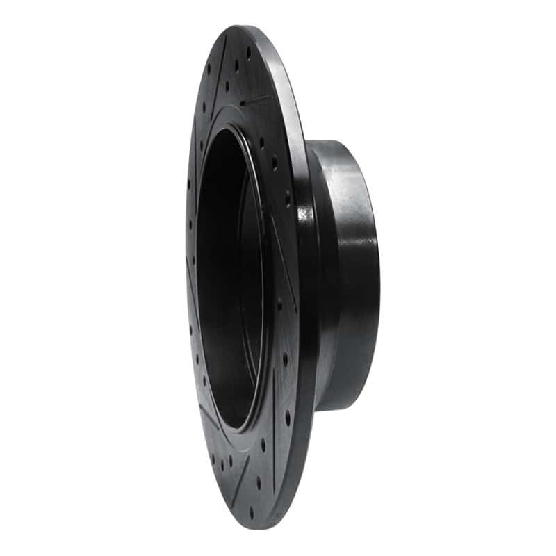 R1 Concepts — R1 03-16 Mercedes-Benz E280 (Canada) Rear Right Drilled & Slotted Black Brake Rotor
R1 Brake Rotor Drill - view 4