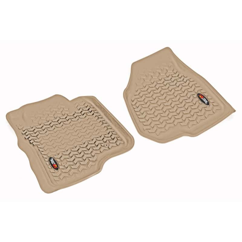 Rugged Ridge — Rugged Ridge Floor Liner Front Tan 2011-2012 Ford F-250 / F-350 Regular / Extended
Terrain Floor Liner
Floor Mat Set - view 1