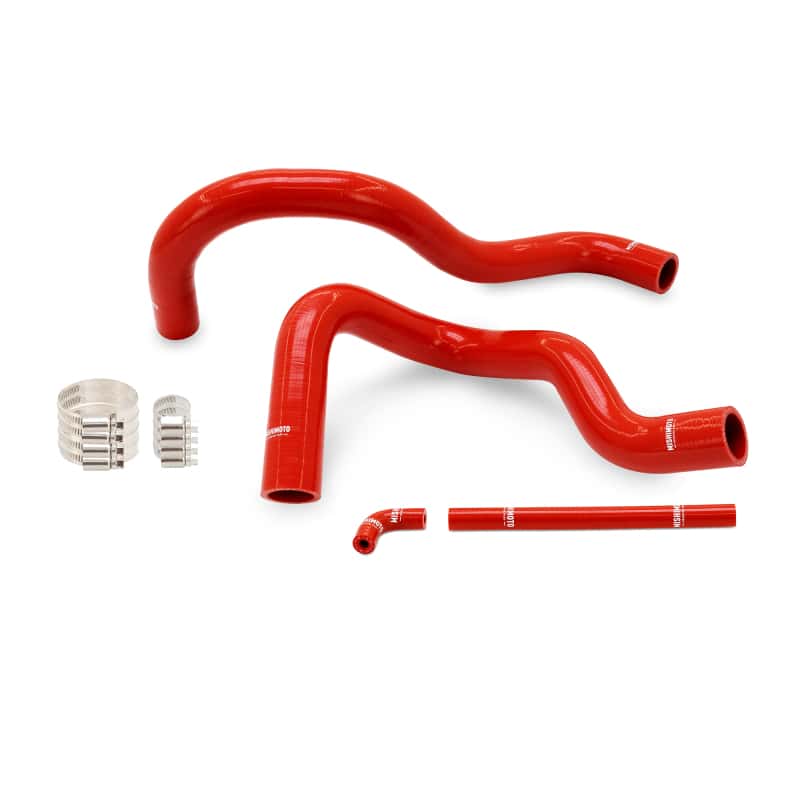 Mishimoto — Mishimoto 95-04 Toyota Tacoma 2.4L - 2.7L (4WD Auto Only) Silicone Coolant Hose Kit - Red
Coolant Hose Kit - view 1