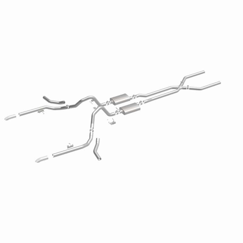 Magnaflow — MagnaFlow 65-68 Chevy Impala All V8 Multiple Exit Options Crossmember-Back Perf Exhaust
Crossmember-Back
Cat-Back - view 28