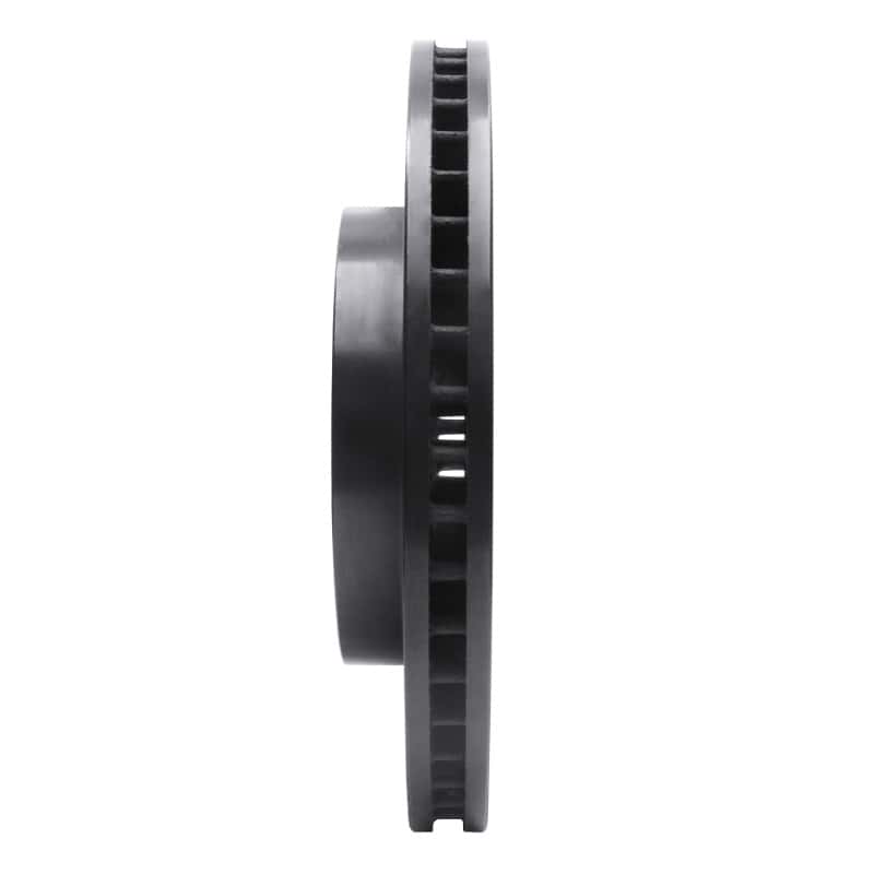R1 Concepts — R1 03-06 Kia Sorento Front Right Drilled & Slotted Black Brake Rotor
R1 Brake Rotor Drill - view 3