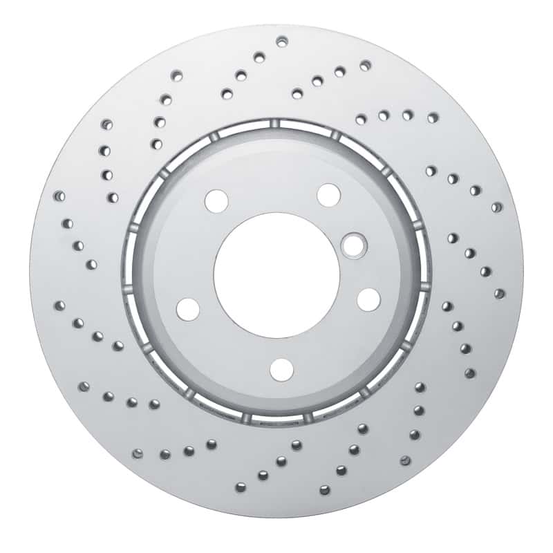 DFC — DFC 01-08 BMW 330i Left Front Drilled Hi-Carbon Alloy Geomet Coated Rotor
DFC Brake Rotor - view 1