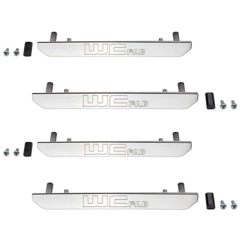 Wehrli — Wehrli 2020+ GMC 2500/3500HD Fender Flare Marker Light Delete Kit w/Logo - Raw Finish
MrkLt D 20-25 Log R - view 1