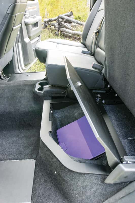 Tuffy Products — Tuffy Ram Trucks Underseat Lid W/ Keyed Lock
Locking Lid - view 3