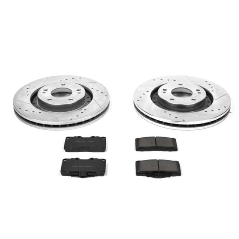 PowerStop — Power Stop 94-96 Dodge Stealth Front Z23 Evolution Sport Brake Kit - view 1