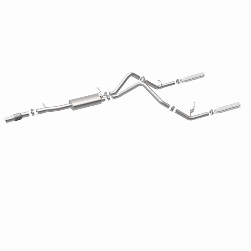 Magnaflow — Magnaflow 14 Chev Silverado V8 5.3L SC Cab Dual Split Rear Exit SS Cat Back Perf Exhaust
Cat-Back - view 35