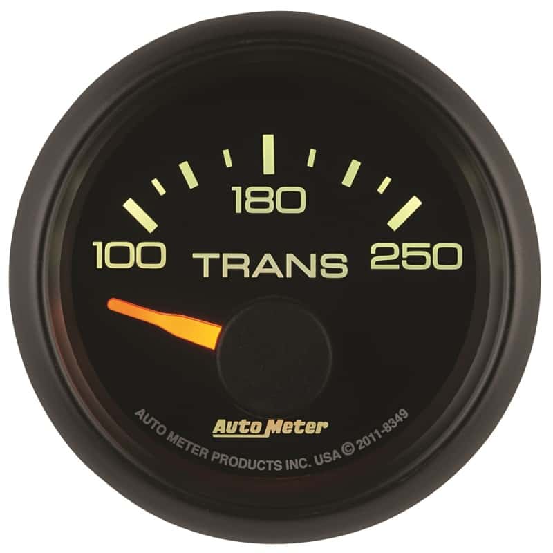 AutoMeter — Autometer Factory Match GM 2-1/16in 100-250 Degree Electric Transmission Temp Gauge
2-1/16" TRANS TEMP, - view 10
