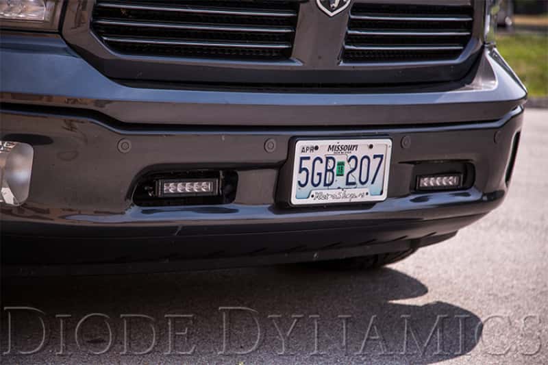 Diode Dynamics — Diode Dynamics Ram 2013 Standard Stage Series 6 In Kit - White Wide - view 7