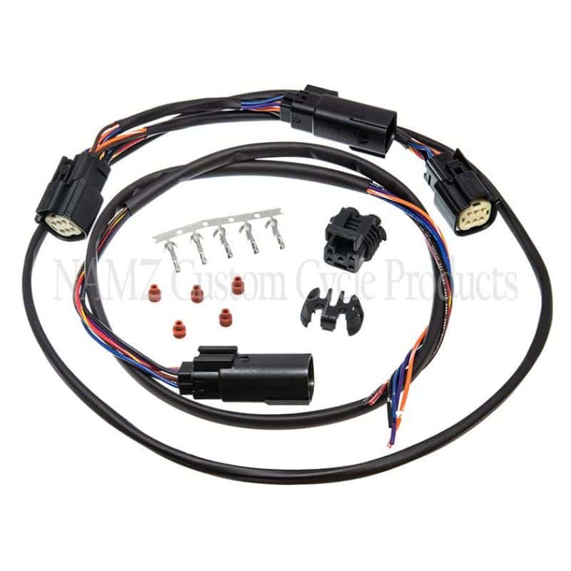 NAMZ — NAMZ 10-13 Street/Road Glide Plug-N-Play Complete Tour Pack Wiring Kit (2014+ TP Light Bar Retrofit) - view 1