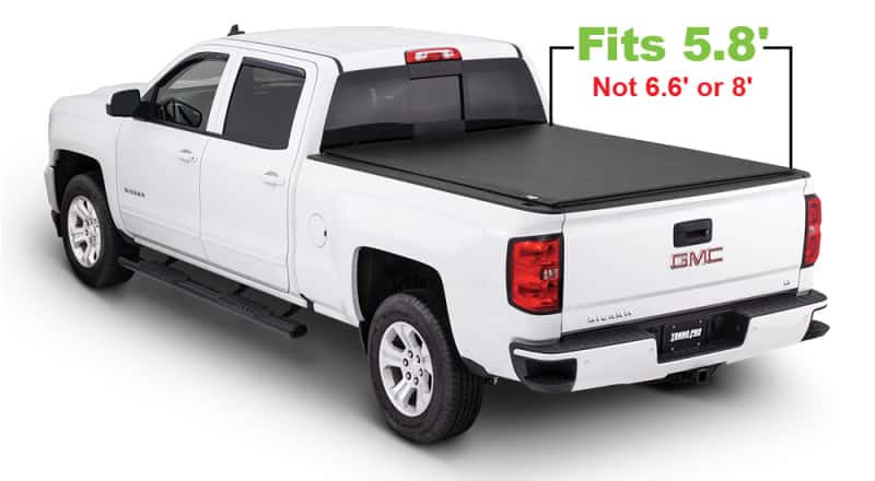 Tonno Pro — Tonno Pro 14-19 Chevy Silverado 1500 5.8ft Fleetside Lo-Roll Tonneau Cover
Lo-Roll Bed Cover - view 7