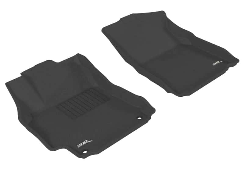 3D MAXpider — 3D MAXpider 2012-2014 Toyota Camry/Camry Hybrid Kagu 1st Row Floormat - Black
Floor Mat Set - view 1