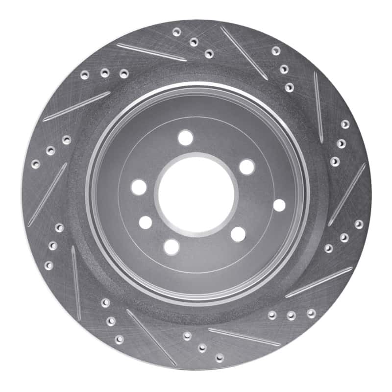 R1 Concepts — R1 05-16 Land Rover Discovery (Latin America) Rear Left Drilled & Slotted Silver Brake Rotor
R1 Brake Rotor Drill - view 5