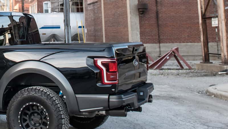 CORSA Performance — Corsa 2017-2020 Ford F-150 Raptor 3in Inlet / 5in Outlet Black Cerakote Tip Kit (For Corsa Exh Only)
Exhaust - view 7