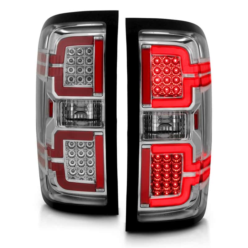 ANZO — ANZO 2014-2018 Chevy Silverado 1500 LED Taillights Chrome
Tail Light Set
LED Taillights - view 7