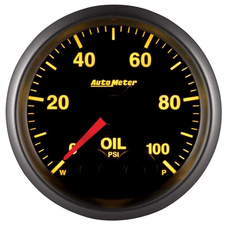 AutoMeter — Autometer Elite 52mm Oil Pressure Peak and Warn Gauge w/ Electronic Control
GA 2" OILP 100PSI EL - view 9