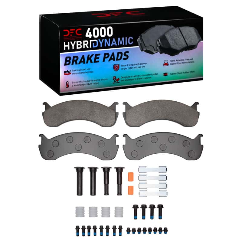 DFC — DFC 98-25 BEAVER MOTORCOACH CONTESSA Front/Rear4000 HybriDynamic Brake Pads & Hardware Kit
DFC Brake Pad Set - view 1