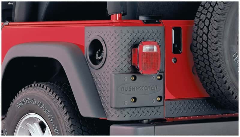 Bushwacker — Bushwacker 97-06 Jeep Wrangler Trail Armor Rear Corners - Black
Trail Armor - view 7