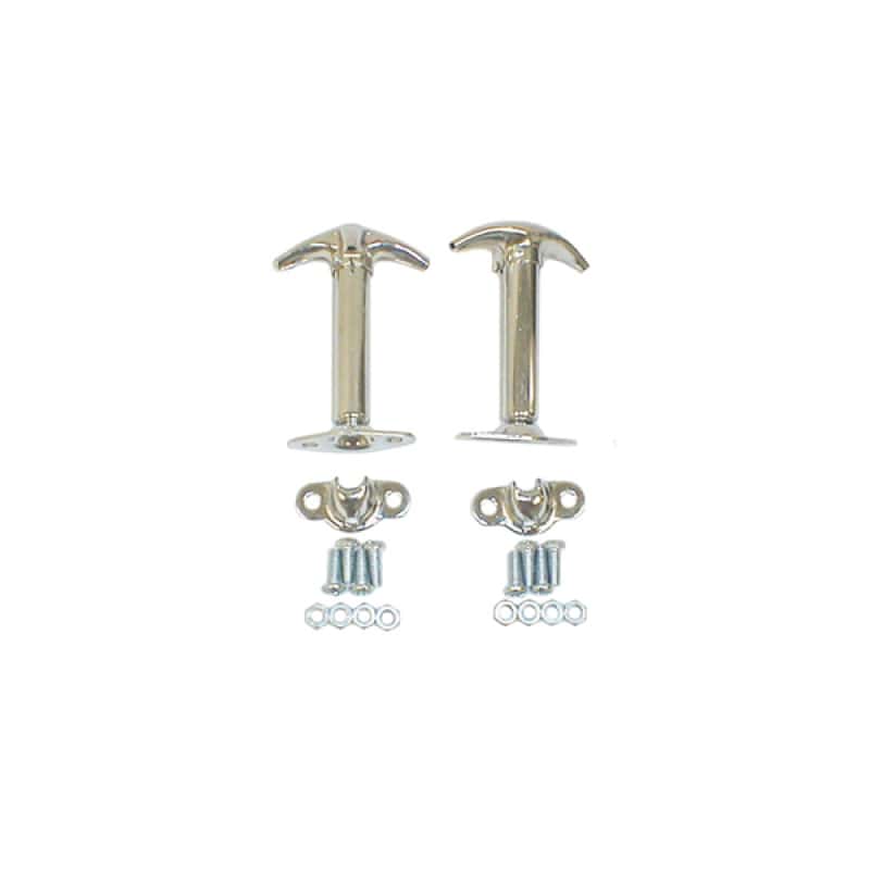 Rugged Ridge — Rugged Ridge 41-95 Jeep CJ / Jeep Wrangler YJ Chrome Hood Catch Set
Hood Latch Assembly
OFFROAD_EXTERIOR - view 2