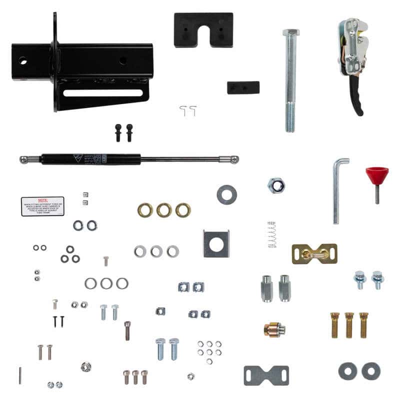 ARB — ARB W/Carrier Rear Step Towbar Lhs Blk 80 Series - view 5