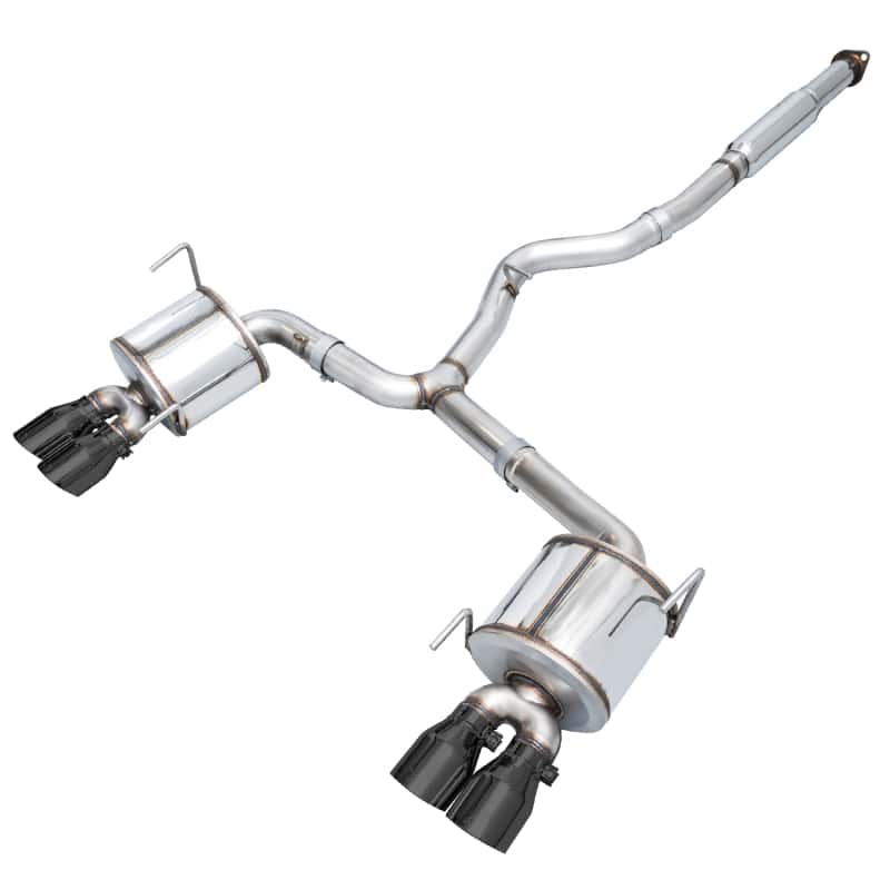 AWE Tuning — AWE Tuning Subaru STI VA / WRX GV / STI GV Sedan Touring Edition Exhaust - Diamond Black Tip (102mm)
Touring Exhaust - view 1