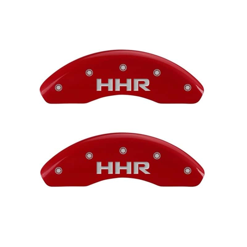 MGP — MGP Front set 2 Caliper Covers Engraved Front HHR Red finish silver ch
Caliper Covers - view 1