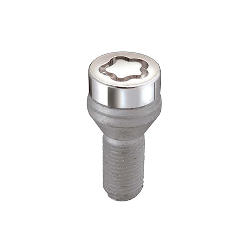 McGard — McGard Wheel Lock Bolt Set - 4pk. (Cone Seat) M14X1.25 / 17mm Hex / 27.3mm Shank Length - Chrome - view 2