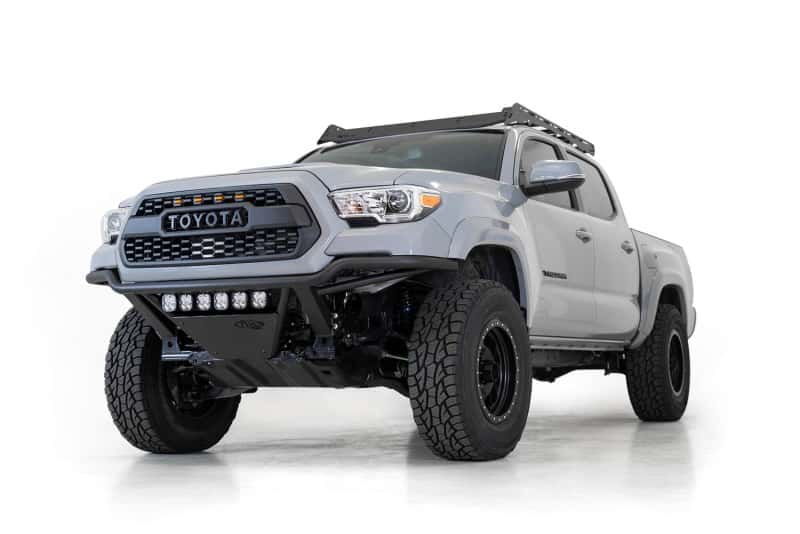 Addictive Desert Designs — Addictive Desert Designs 16-20 Toyota Tacoma PRO Bolt-On Front Bumper - Hammer Black
Bumper- Front
Bumpers - view 5