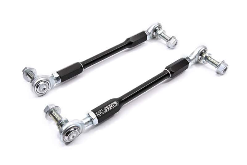 SPL Parts — SPL Parts 2017+ Tesla Model 3 Front Swaybar Endlinks
Adj Swaybar Endlinks - view 4