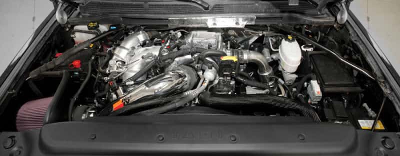 K&N Engineering — K&N 2017 Chevy Silverado 2500/3500HD V8-6.6L DSL Performance Air Intake Kit
Performance Air Inta
Air Intake System - view 4
