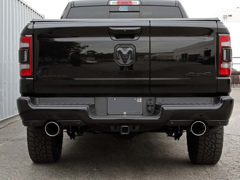 aFe — aFe Large Bore-HD 3in 409SS DPF-Back Exhaust System w/ Polished Tip RAM 1500 20-21 V6-3.0
DPF-Back Exhaust - view 7