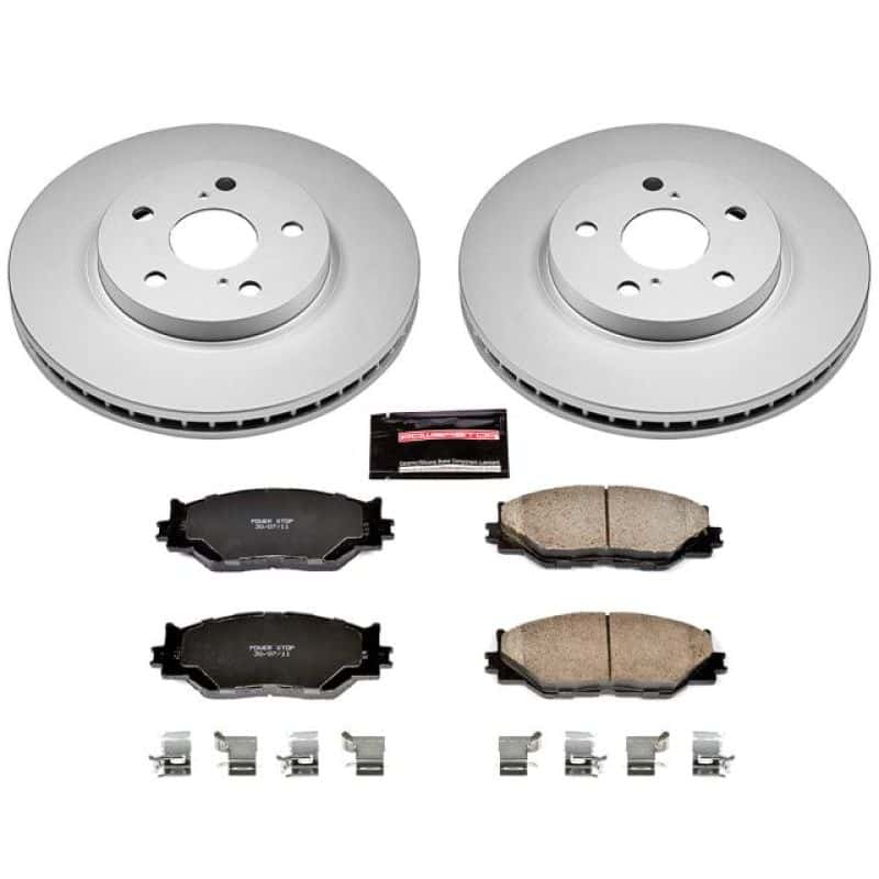 PowerStop — Power Stop 06-15 Lexus IS250 Front Z17 Evolution Geomet Coated Brake Kit - view 1