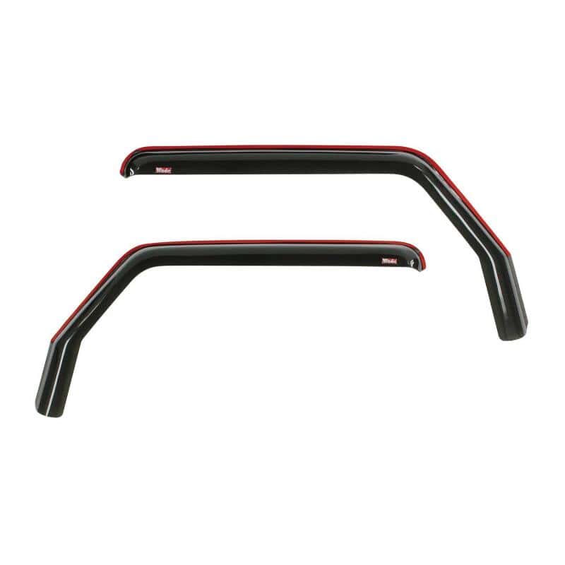 Westin — Westin 2018-2019 Jeep Wrangler JL In-Channel Wind Deflector 2pc - Smoke
Side Window Vent - view 1