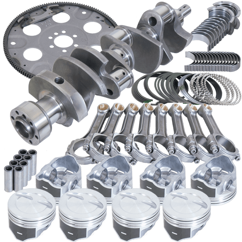 Eagle — Eagle Chevy LT1350 1Pc 3.750in Crank 5.700in I-Beam 4.060in Pistons 153 Tooth FP Balanced Assembly
Bal Str & Strip Assy - view 2