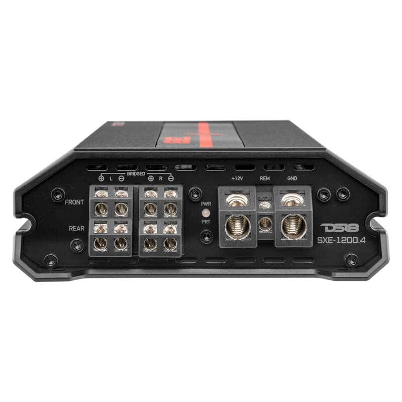 DS18 — DS18 4-Channel SXE Amplifier Class A|B 2x 200/4ohm Bridge 4 x 100/2ohm 4 x 60/4ohm Watts RMS- Black - view 3