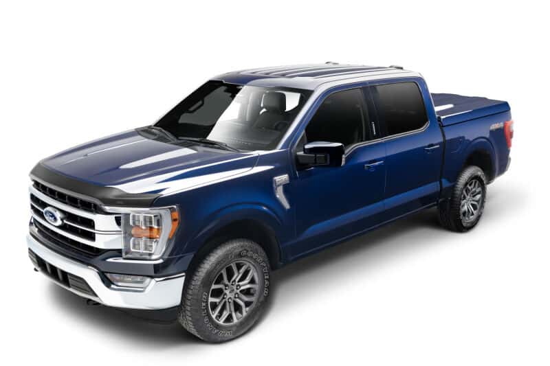 Husky Liners — Husky Liners 17-22 Ford F-250/350/450/550 Super Duty Aeroskin Low Profile - Matte Black
Hood Shields - view 5