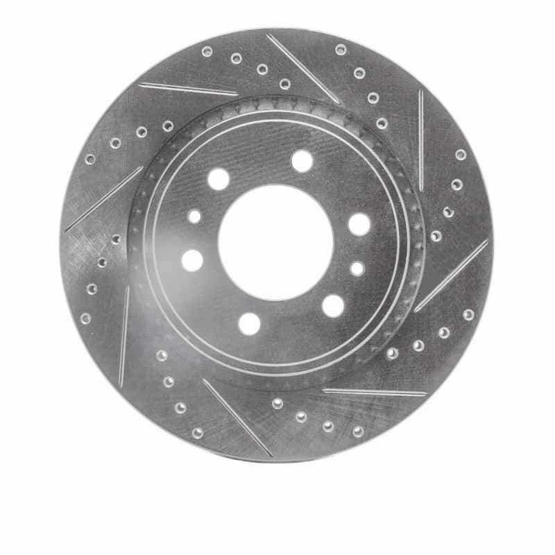 R1 Concepts — R1 07-21 Ford F-150 RWD Front Right Drilled & Slotted Silver Brake Rotor
R1 Brake Rotor Drill - view 1