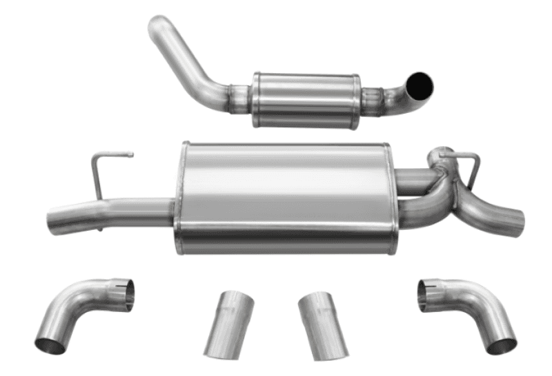 CORSA Performance — Corsa 2018-2025 Jeep Wrangler JL 2.5in Dual Rear Turn Down Exit Touring Axle-Back Exhaust
cor21015
Exhaust - view 1