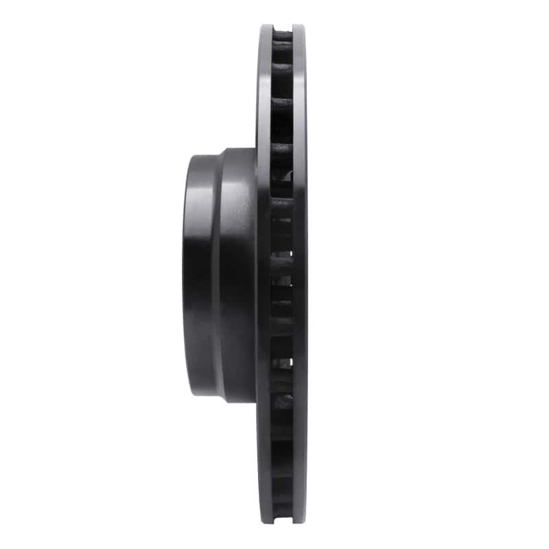 R1 Concepts — R1 06-12 Land Rover Range Rover Front Right Drilled & Slotted Black Brake Rotor
R1 Brake Rotor Drill - view 3