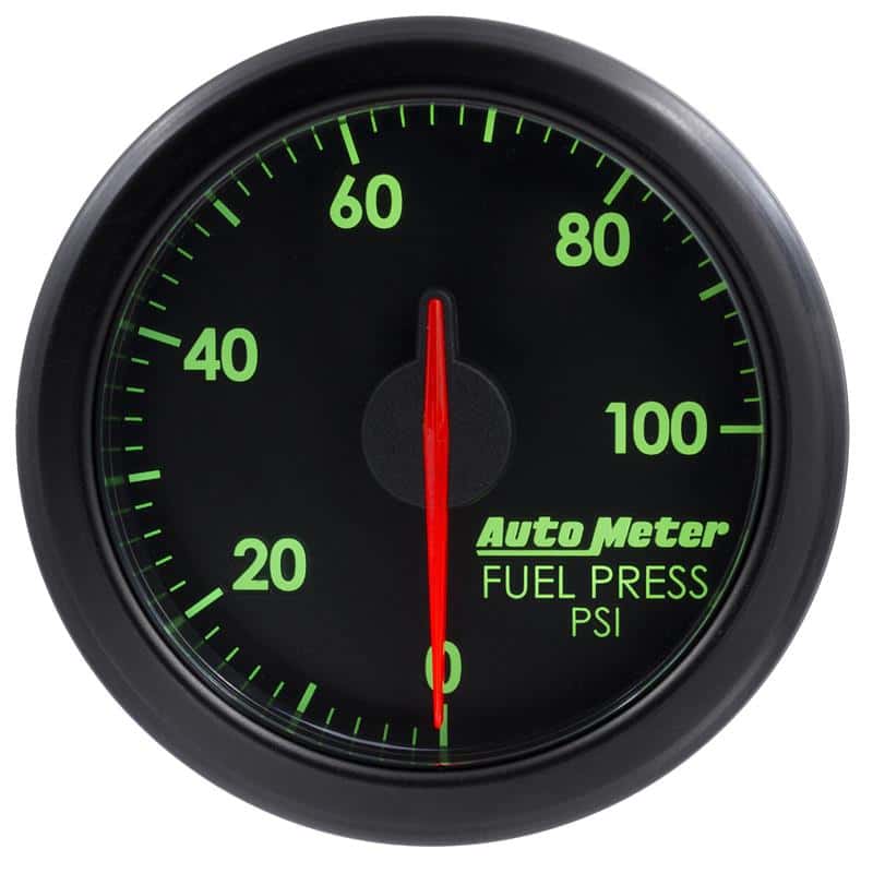 AutoMeter — Autometer Airdrive 2-1/6in Fuel Pressure Gauge 0-100 PSI - Black
GA 2" FUELP ARDRV BK - view 4