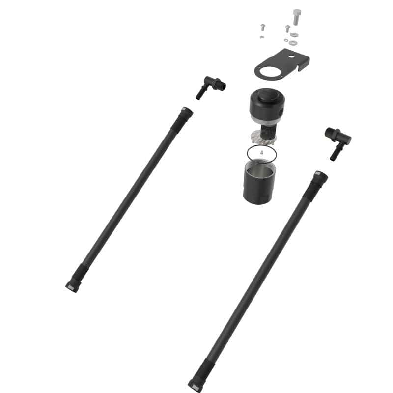 K&N Engineering — K&N 20-23 GM 2500/3500 6.6L Oil Separator Catch Can - view 7