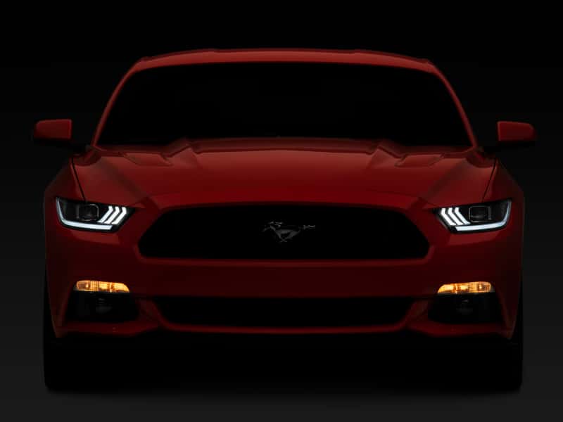Raxiom — Raxiom 15-17 Ford Mustang GT350 GT500 LED Projector Headlights- Blk Housing (Clear Lens)
Headlights - view 10