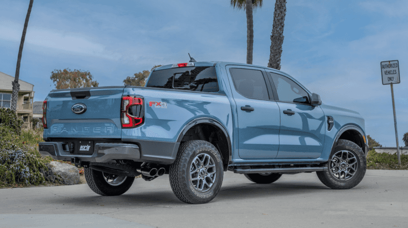 Borla — Borla 24-25 Ford Ranger XLT Side Exit S-type Exhaust w/ Black Chrome Tips
Cat-Back System - view 2
