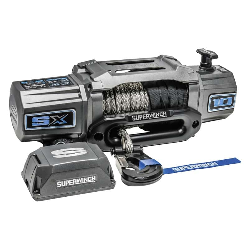 Superwinch — Superwinch 10000 LBS 12V DC 3/8in x 80ft Synthetic Rope SX 10000 Winch
Winch - view 14