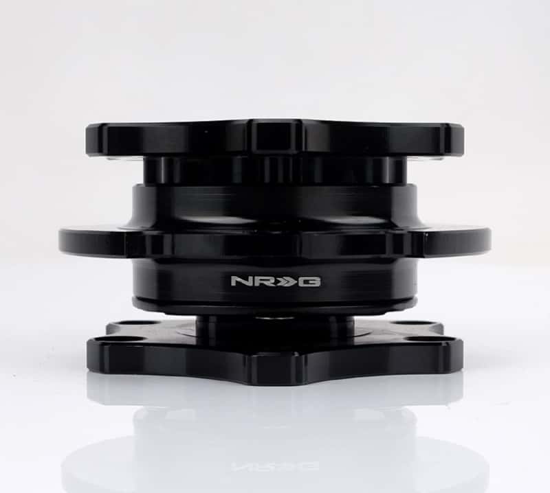 NRG — NRG Quick Release SFI SPEC 42.1 - Shiny Black Body / Shiny Black Ring - view 1