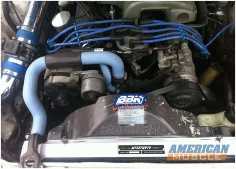 Mishimoto — Mishimoto 79-93 Ford Mustang Manual Aluminum Radiator - view 3