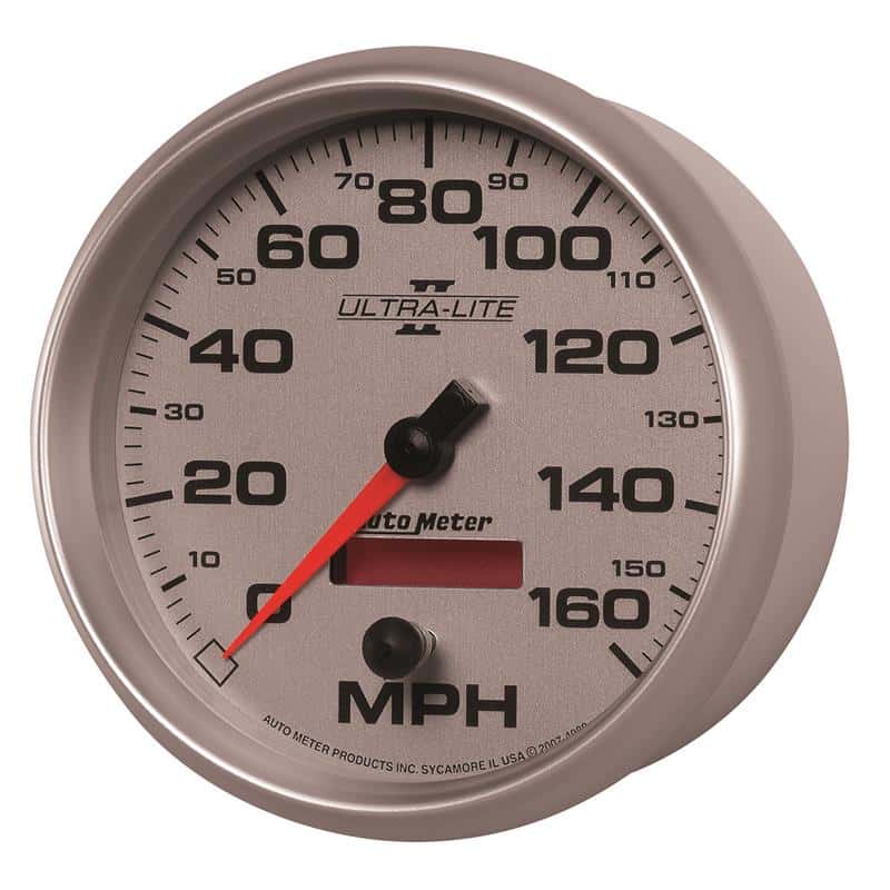 AutoMeter — Autometer Ultra-Lite II 5 Inch 160 MPH FSE Programmable Speedometer
5" SPEEDO, 160 MPH, - view 3