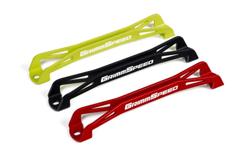 GrimmSpeed — GrimmSpeed 08-18 Subaru WRX/STI Lightweight Battery Tie Down - Black - view 3