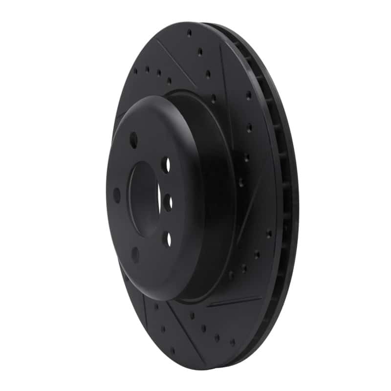 R1 Concepts — R1 13-21 BMW 428I xDrive Coupe & Convertible Rear Right Drilled & Slotted Black Brake Rotor
R1 Brake Rotor Drill - view 2