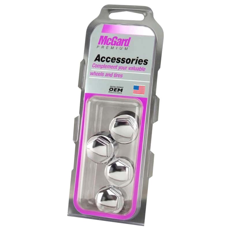 McGard — McGard Nylon Lug Caps For PN 24010-24013 (4-Pack) - Chrome - view 6
